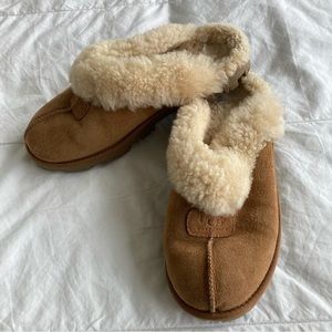 UGG coquette sheepskin slippers